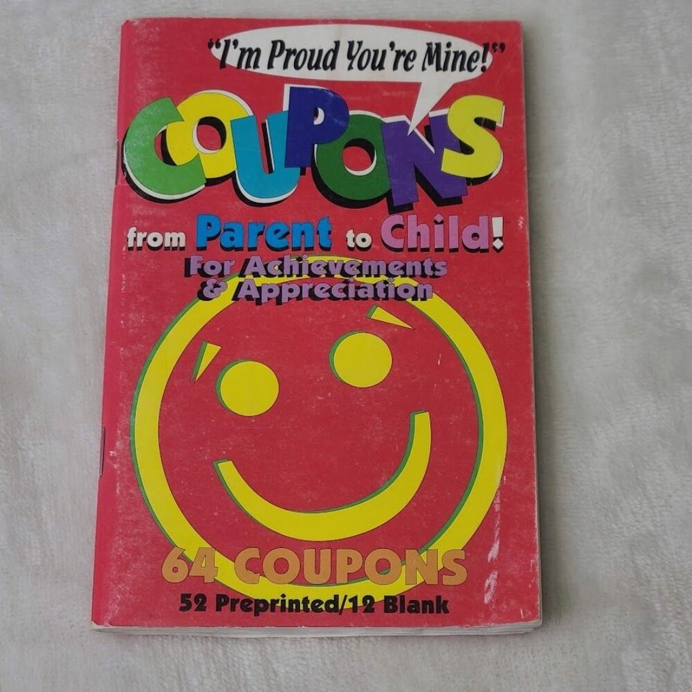 Parent to Child Coupon Book for Achievement & Appreciation Graphic Visions - Picture 2 of 6